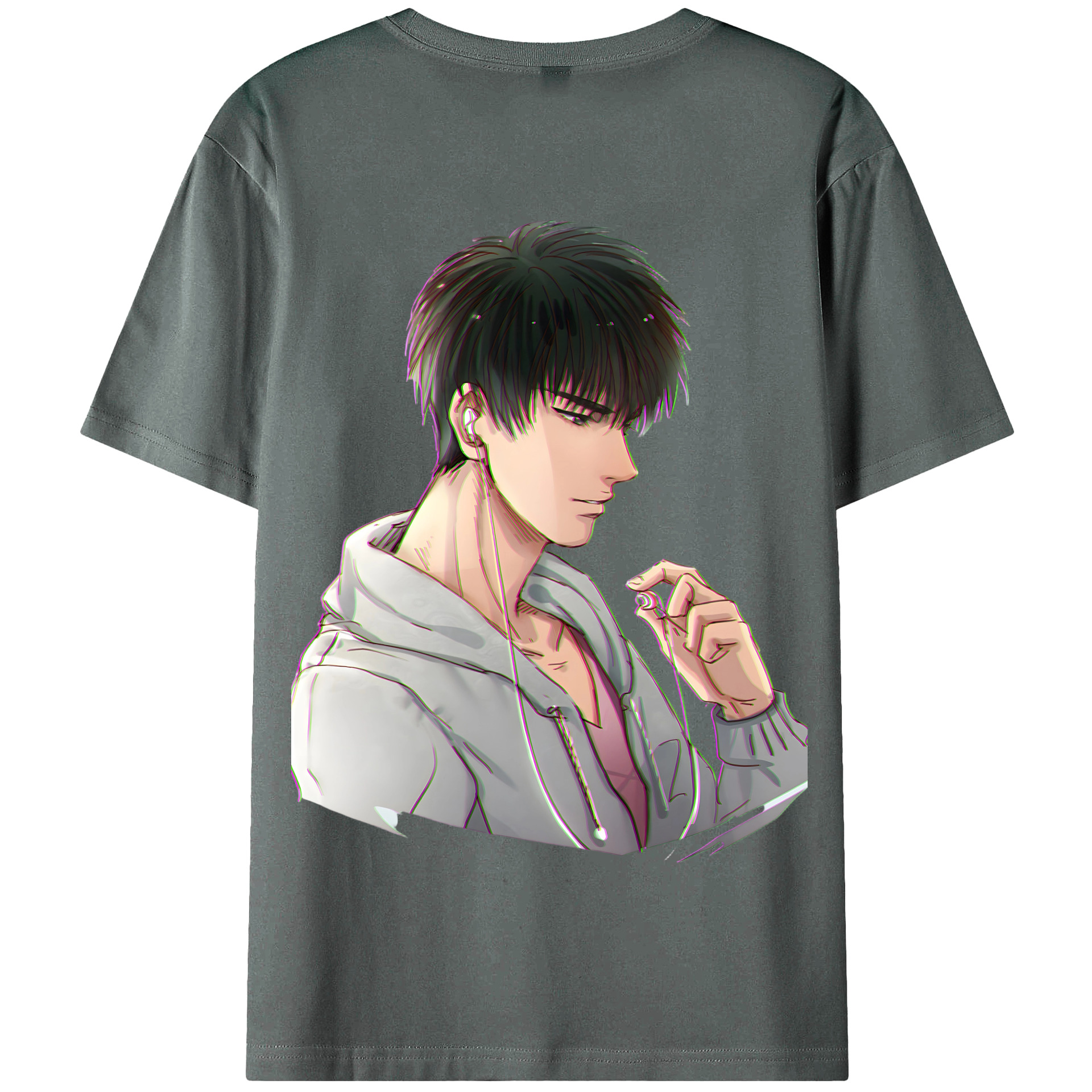 SLAM DUNK／スラムダンク 綿100％半袖Tシャツ（背面プリント）